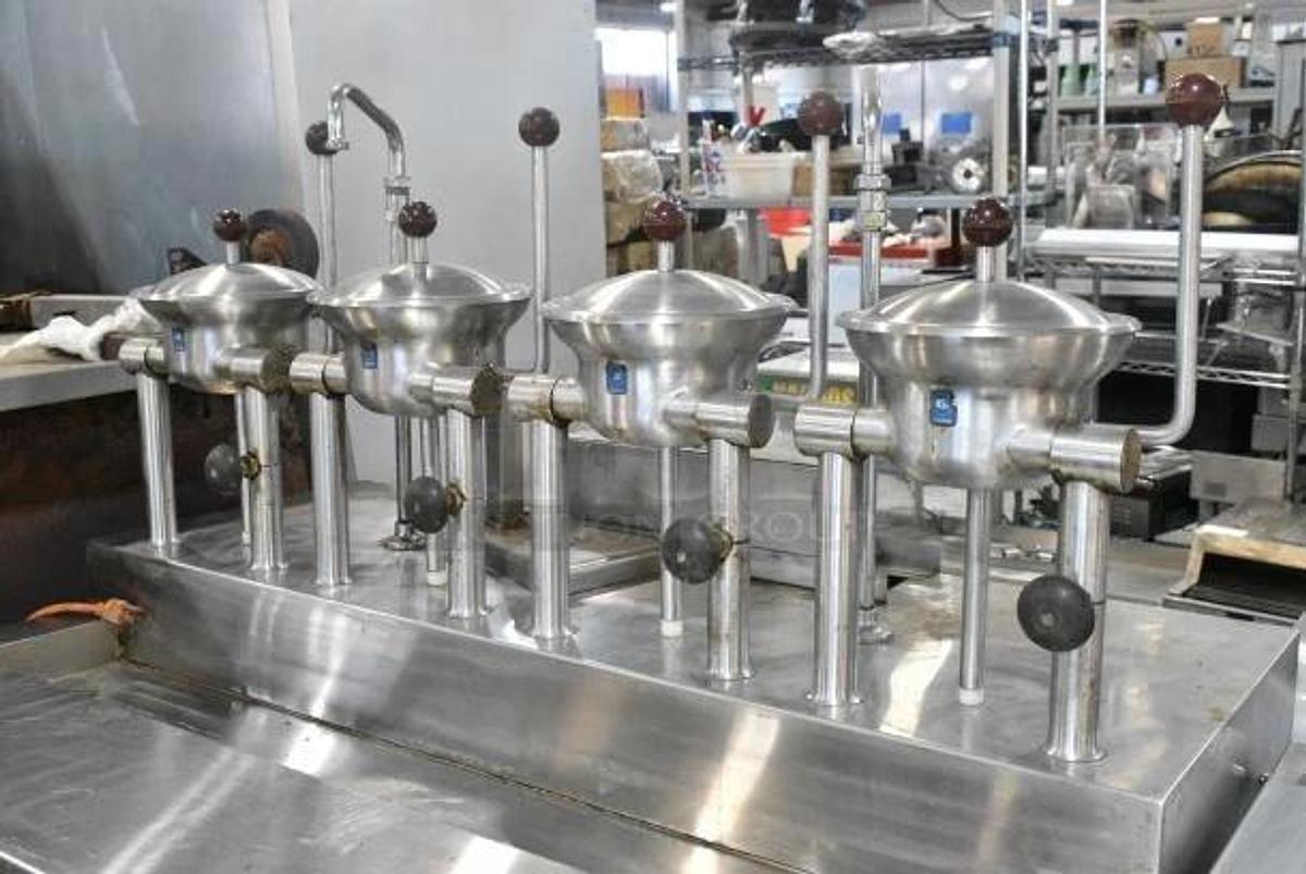 Used CROWN Steam Kettle TOC-2 Oyster Cooker + VULCAN Steam Generating Cabinet BASE