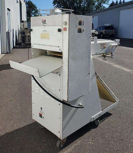 Used BLOEMHOF 860L Dough Sheeter and Roll Bread Baguette Moulder + 4 plates