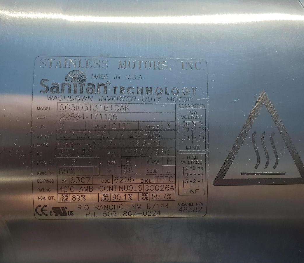 Used URSCHEL M6 DICER Slicer Urschel Laboratories